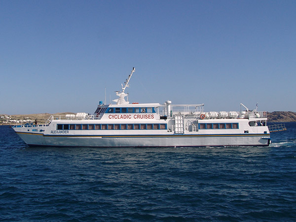 MV Cat Alexander boat